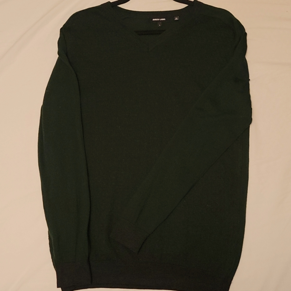 Jared Lang long sleeve merino wool sweater